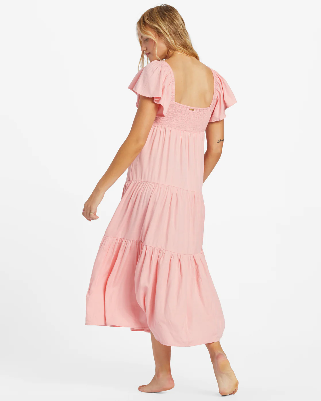 Billabong Last Light Dress - Light Sorbet -Biliabong Outlet