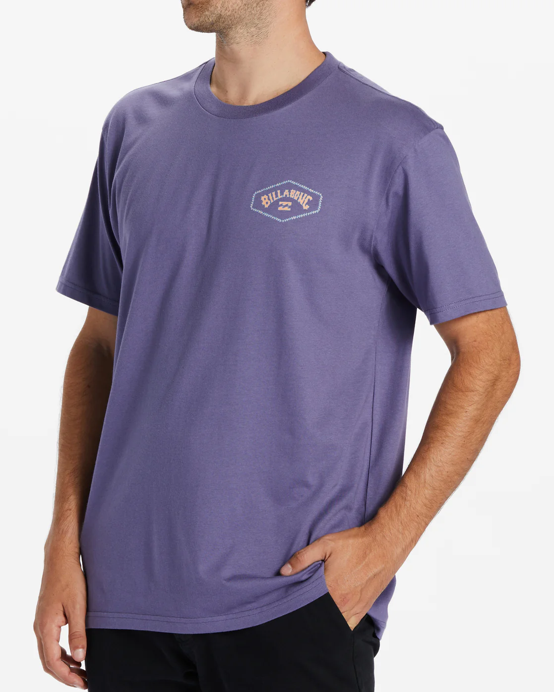 Billabong Exit Arch T-Shirt - Dusty Grape -Biliabong Outlet