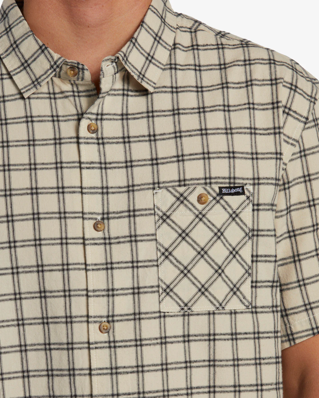 Billabong Mogul Short Sleeve Woven Shirt - Chino -Biliabong Outlet