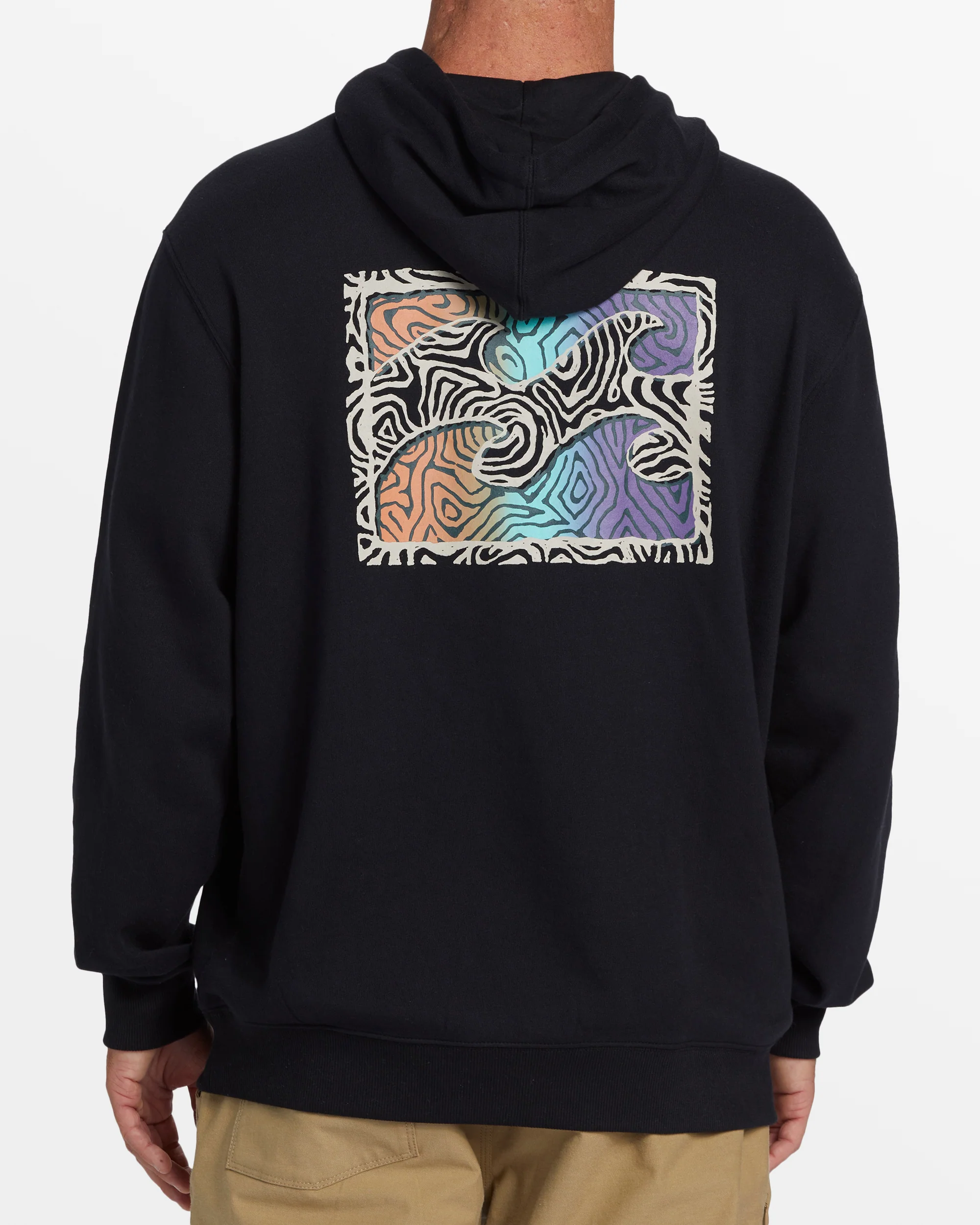 Billabong Shorebird Pullover Sweatshirt - Black -Biliabong Outlet