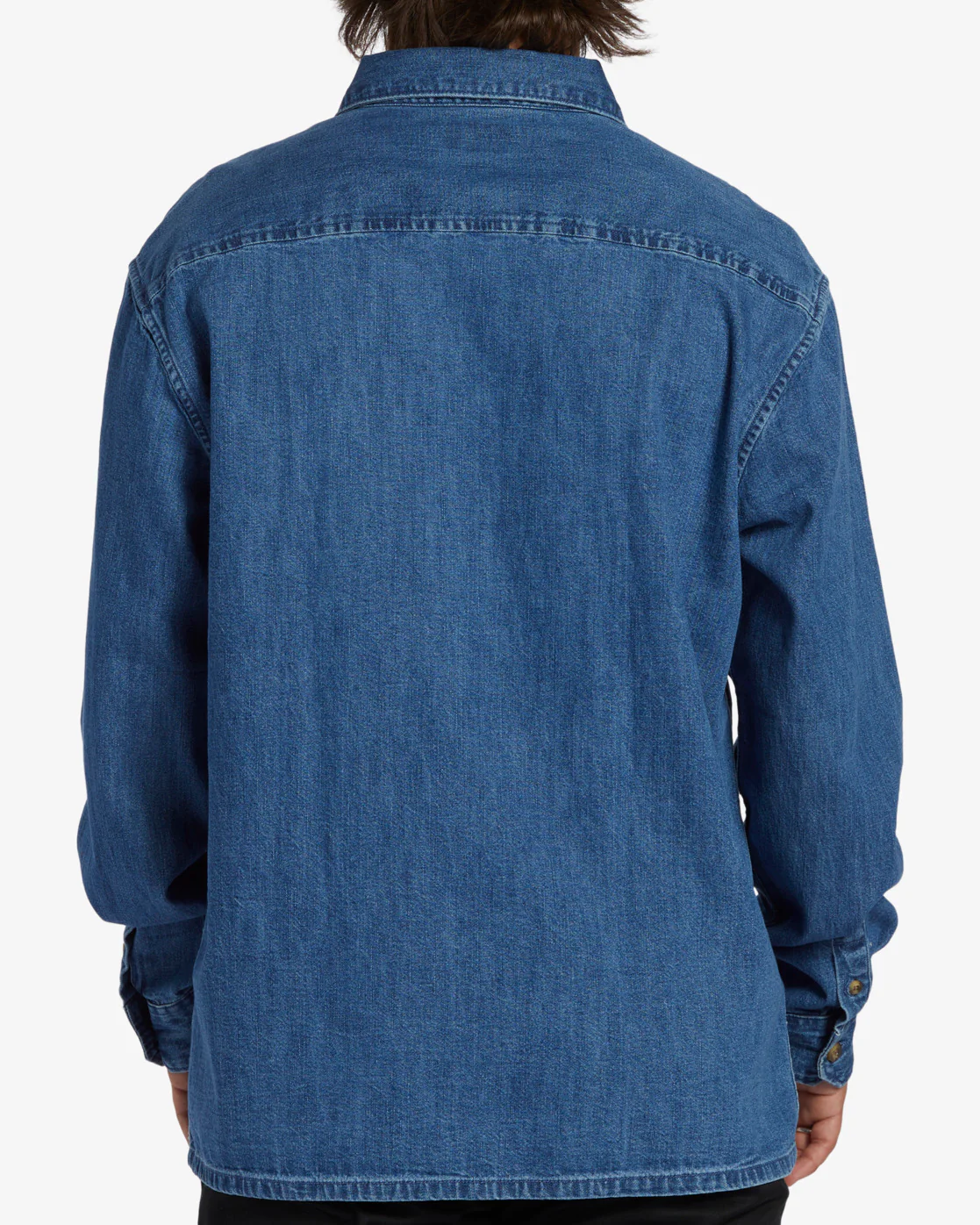 Billabong Bong Days Long Sleeve Top - Denim Blue -Biliabong Outlet
