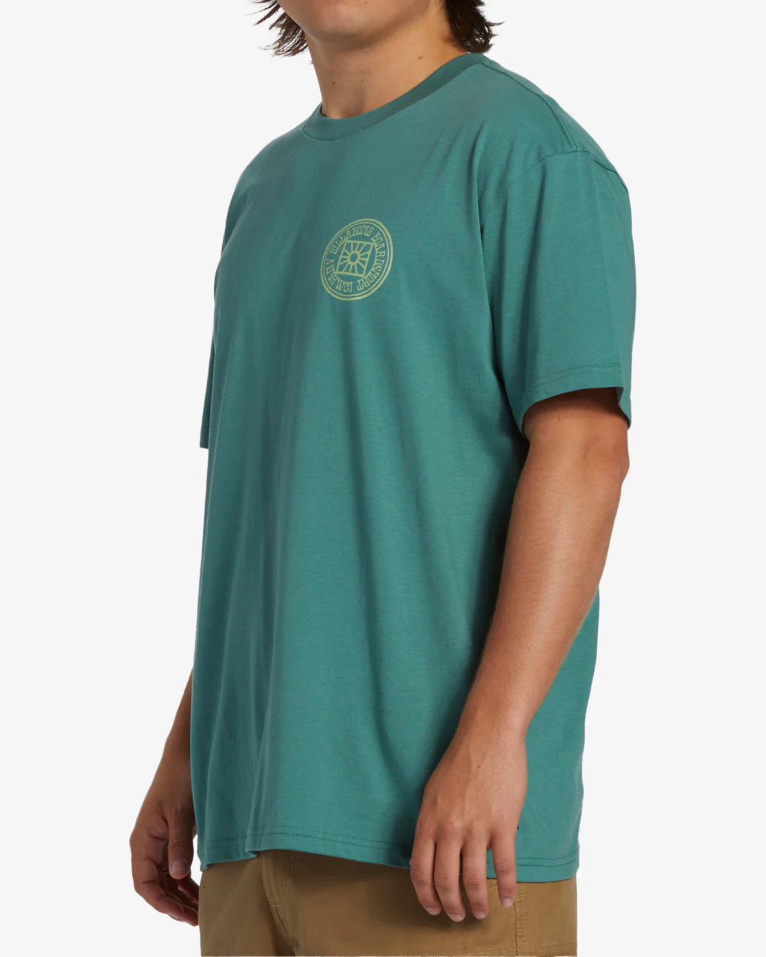 Billabong Swivel Short Sleeve T-Shirt - Billiard -Biliabong Outlet