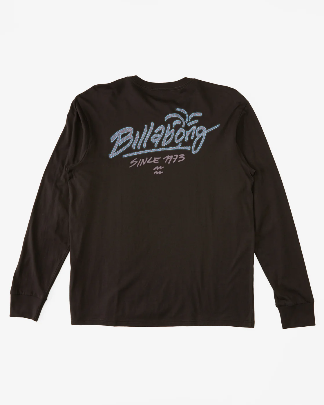 Billabong Lounge Long Sleeve T-Shirt - Washed Black -Biliabong Outlet