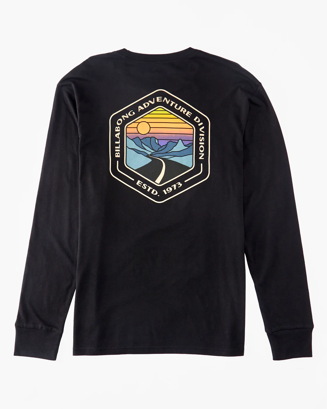 Billabong Rockies Long Sleeve T-Shirt - Black -Biliabong Outlet