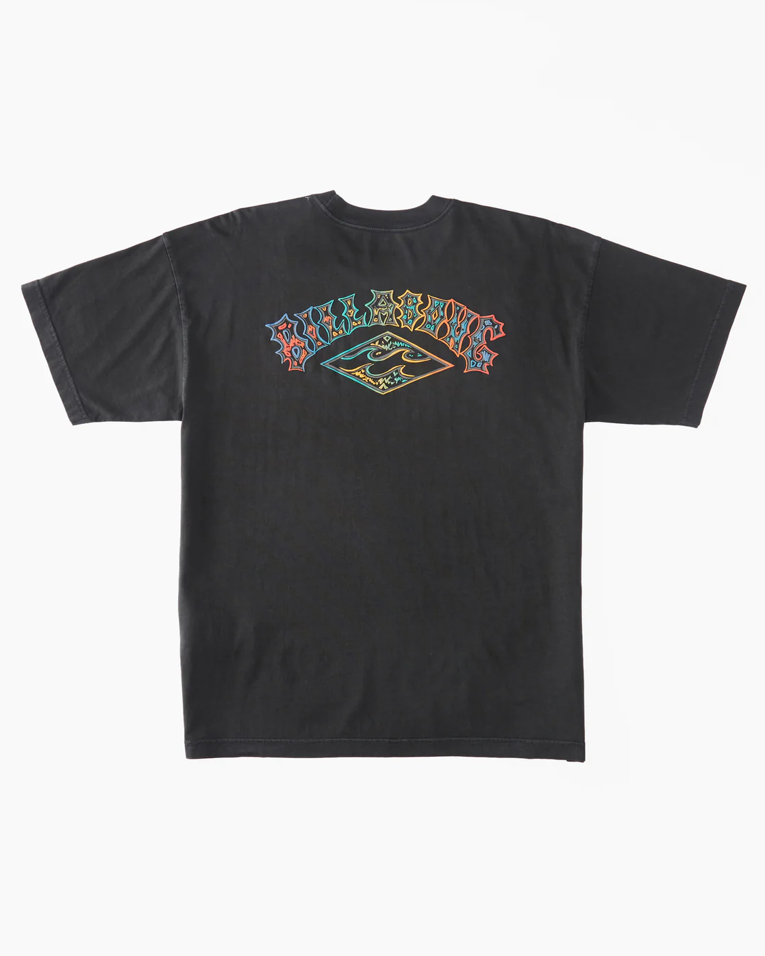 Billabong Arch Wave T-Shirt - Washed Black -Biliabong Outlet