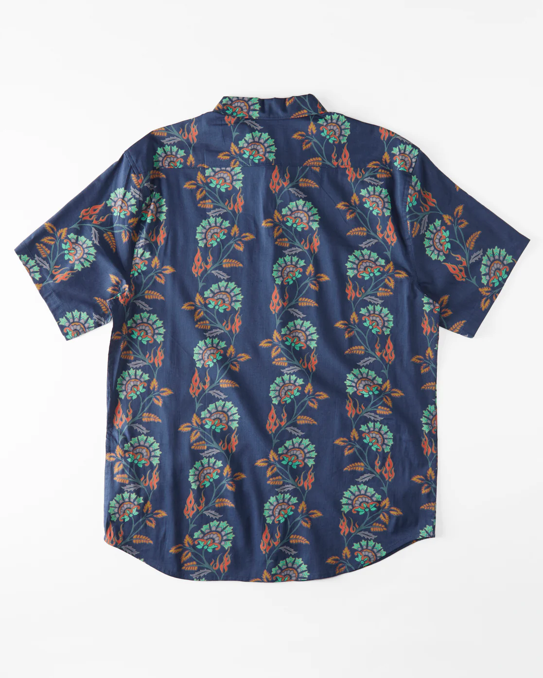 Billabong Sundays Short Sleeve Shirt - Dark Blue -Biliabong Outlet