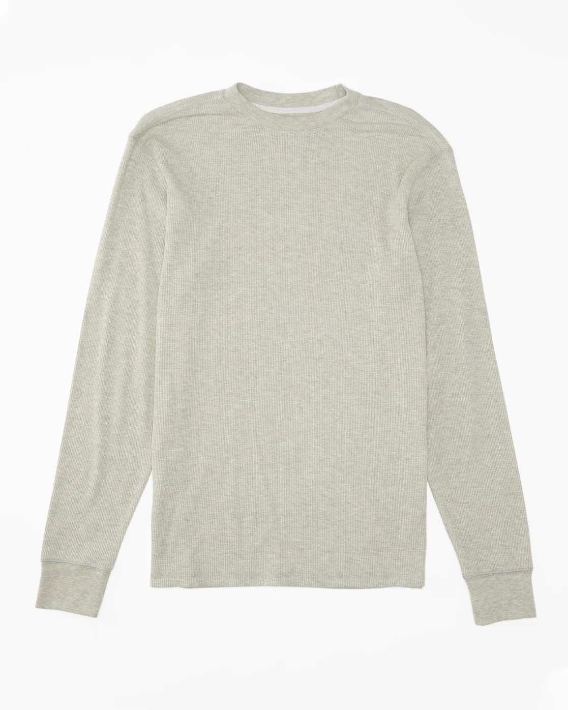 Billabong Essential Long Sleeve Thermal Top - Light Grey Heather -Biliabong Outlet