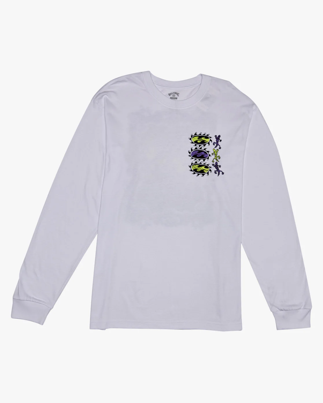 Billabong Surround Long Sleeve T-Shirt - White -Biliabong Outlet