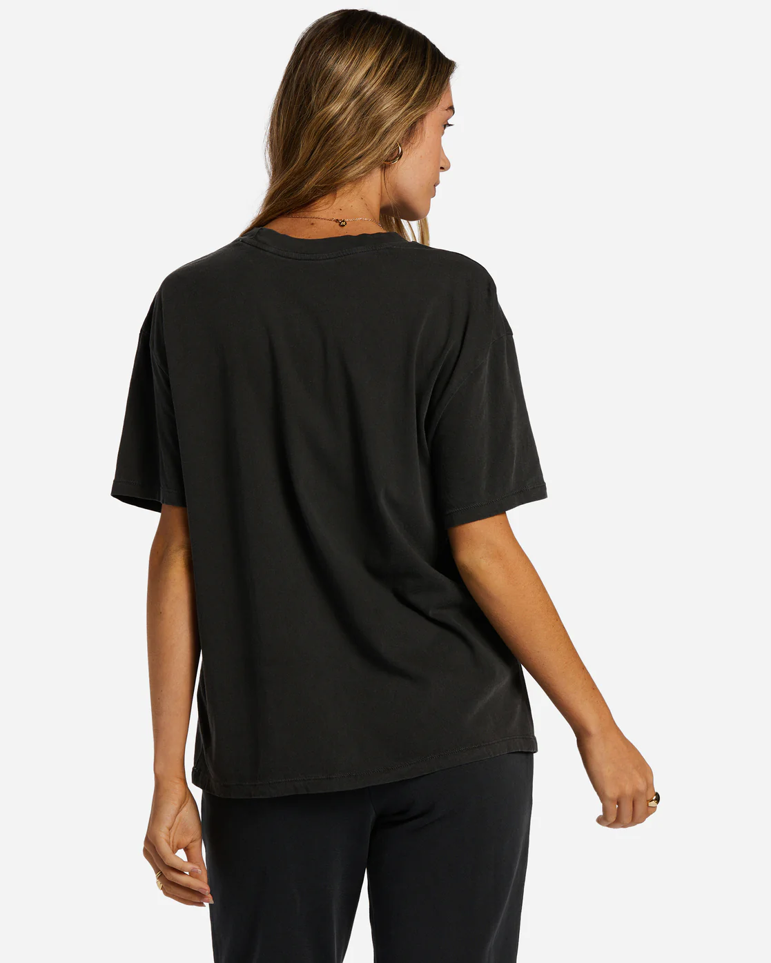 Billabong Midnight Blooms T-Shirt - Off Black -Biliabong Outlet