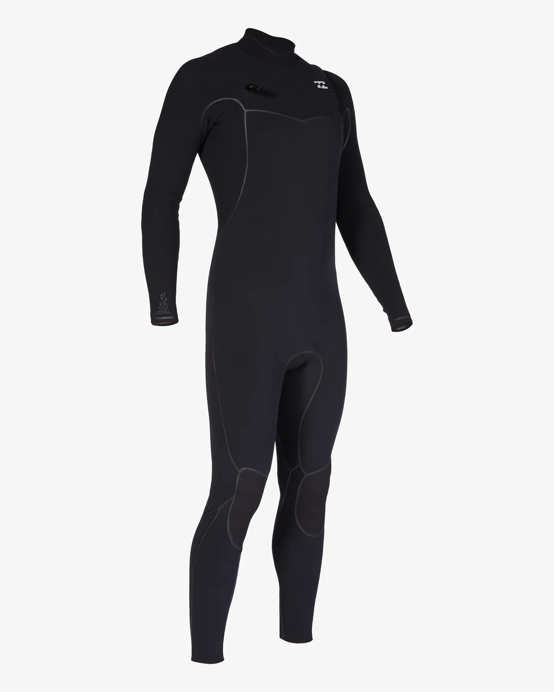 Billabong 3/2 Furnace Chest Zip Full Wetsuit - Black -Biliabong Outlet