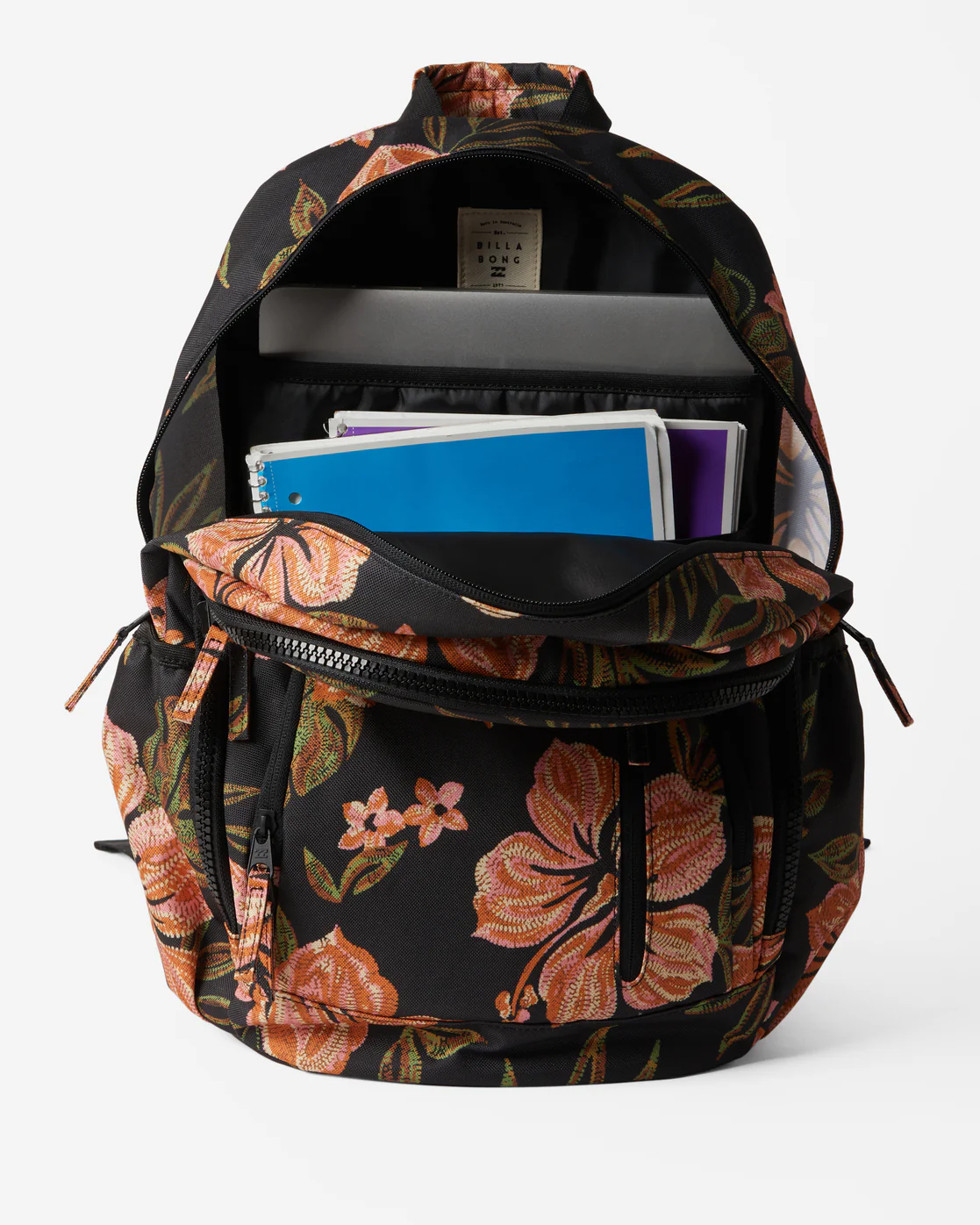 Billabong Roadie Backpack - Black Pebble 2 | Billabong Backpack -Biliabong Outlet