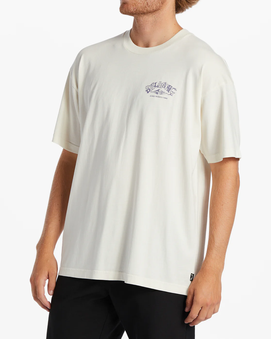 Billabong Arch Wave T-Shirt - Off White -Biliabong Outlet