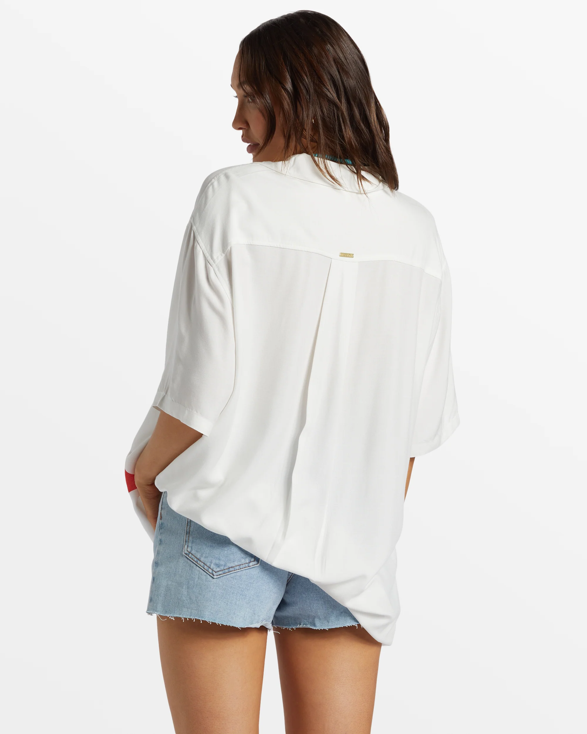 Billabong On Vacation Woven Shirt - Salt Crystal -Biliabong Outlet