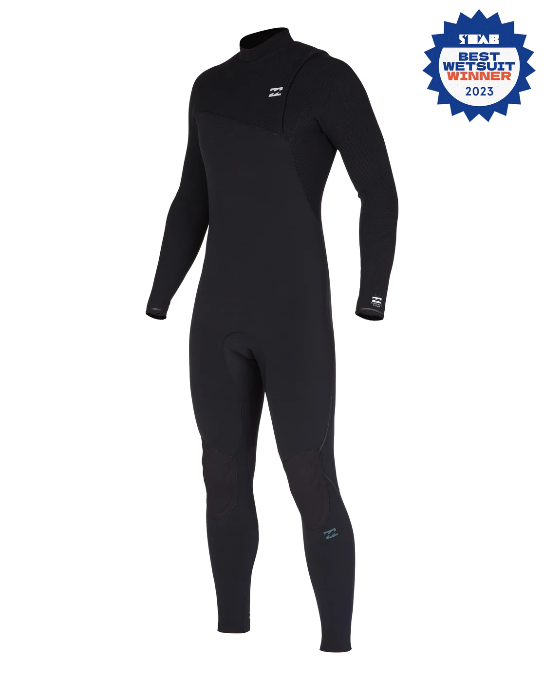 Billabong 3/2 Furnace Comp Chest Zip Full Wetsuit - Black -Biliabong Outlet