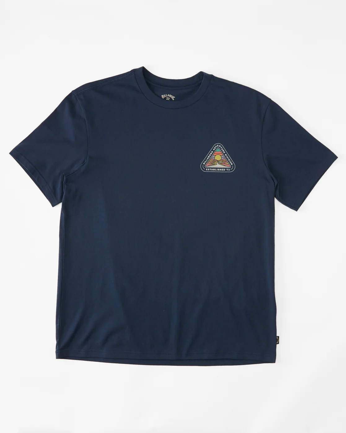 Billabong Rockies Short Sleeve T-Shirt - Dark Blue -Biliabong Outlet