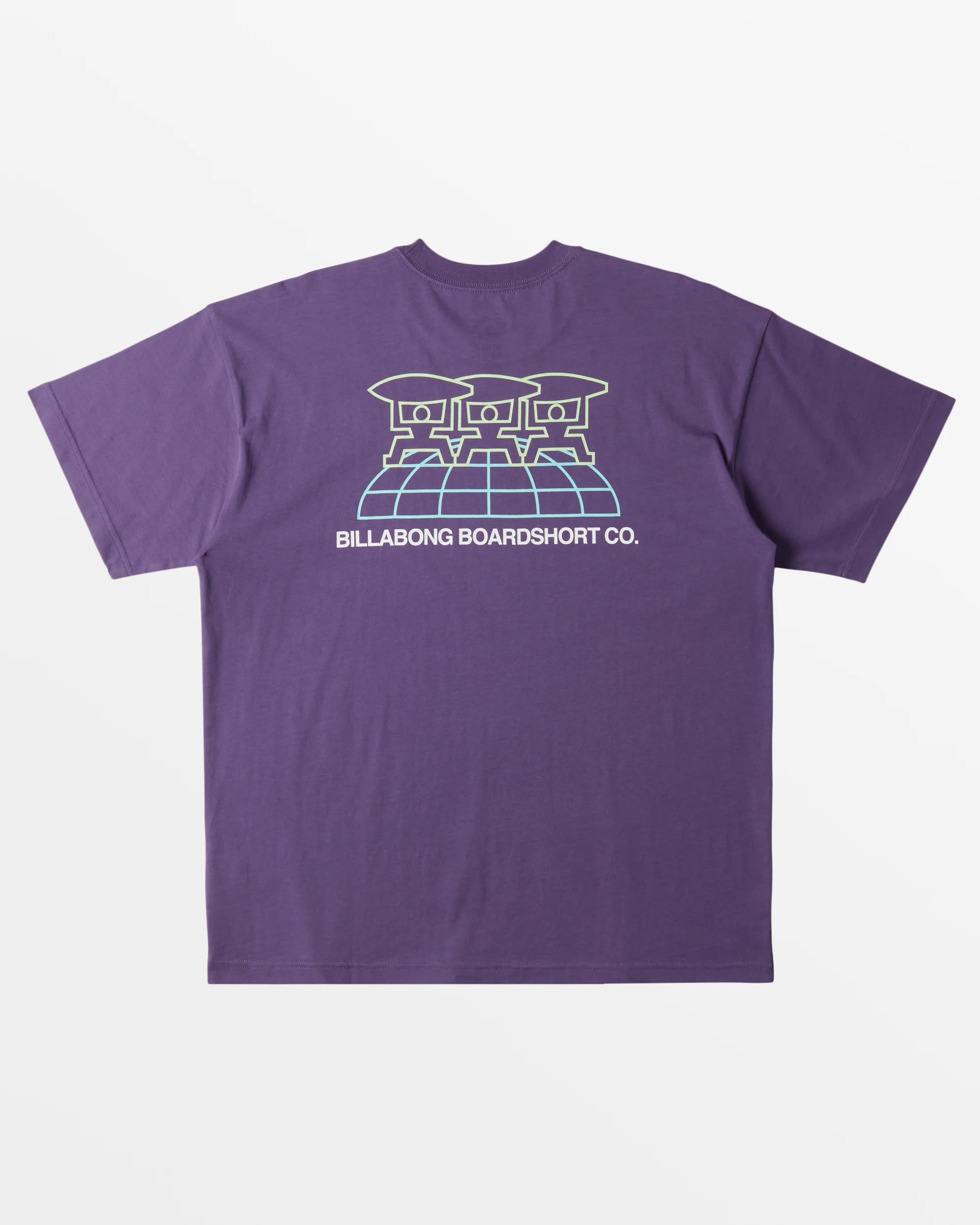 Billabong Boy's Worldwide T-Shirt - Deep Plum -Biliabong Outlet