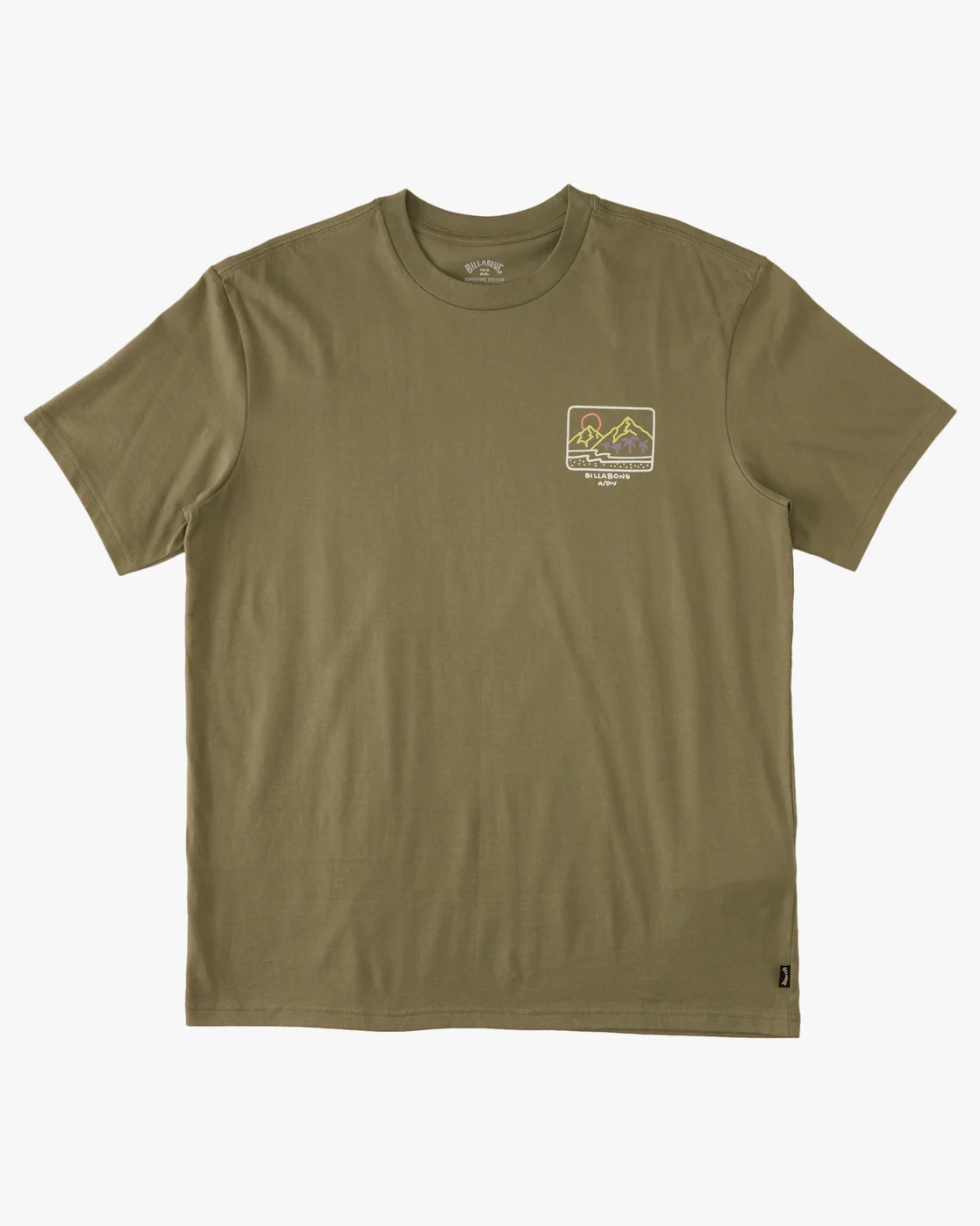 Billabong Shine Short Sleeve T-Shirt - Sage -Biliabong Outlet