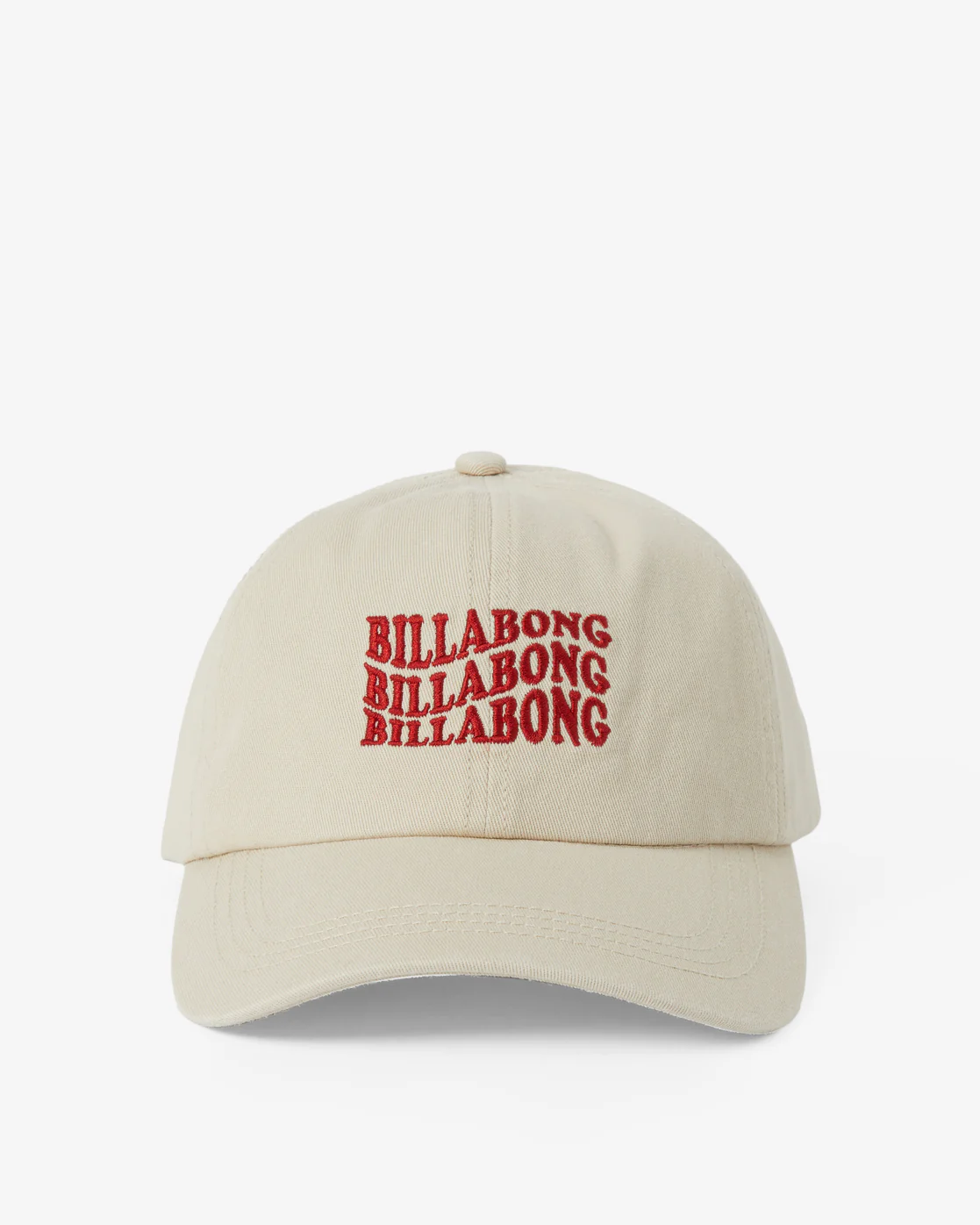 Billabong Dad Hat Strapback Hat - White Cap -Biliabong Outlet