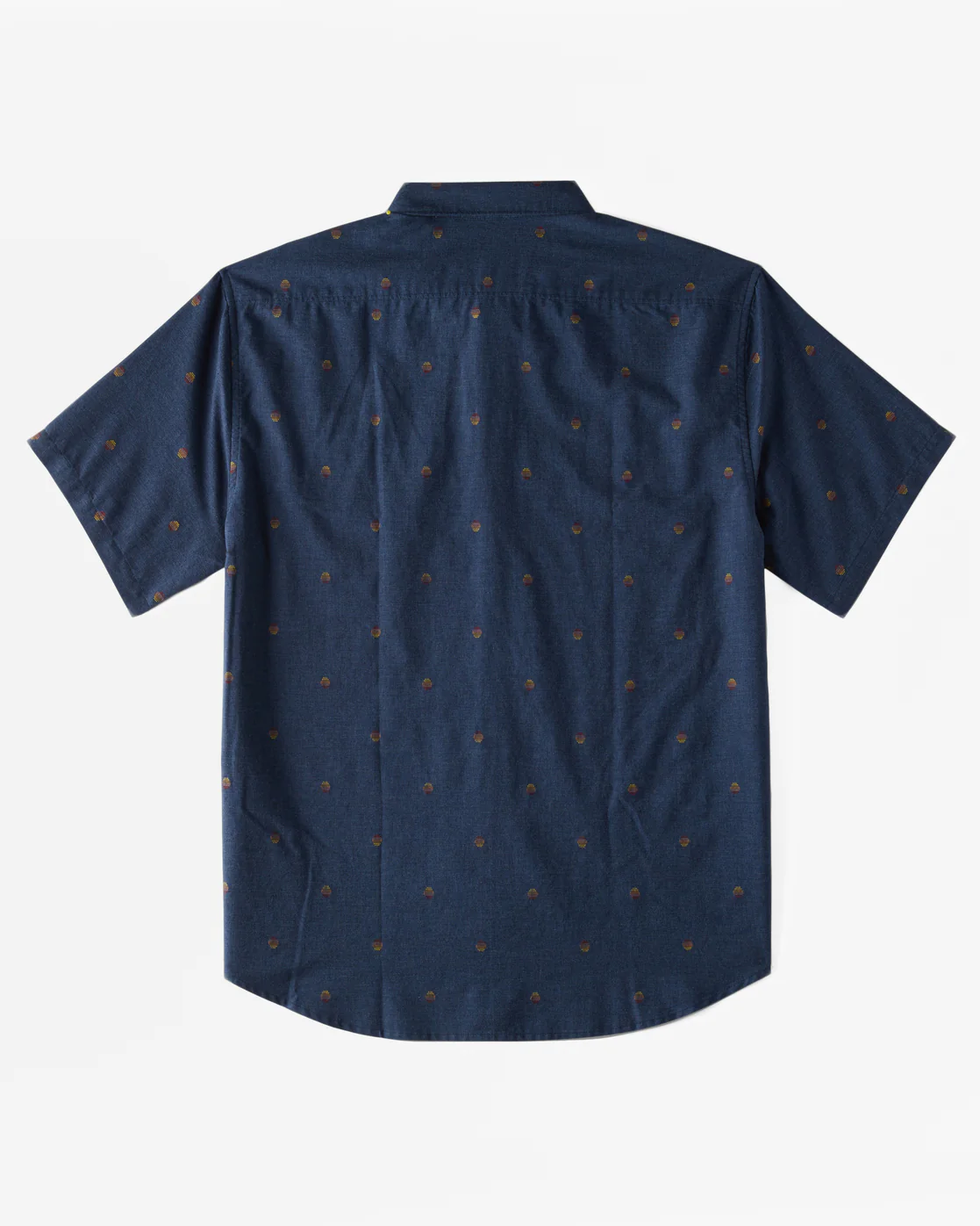Billabong All Day Jacquard Short Sleeve Woven Shirt - Navy -Biliabong Outlet