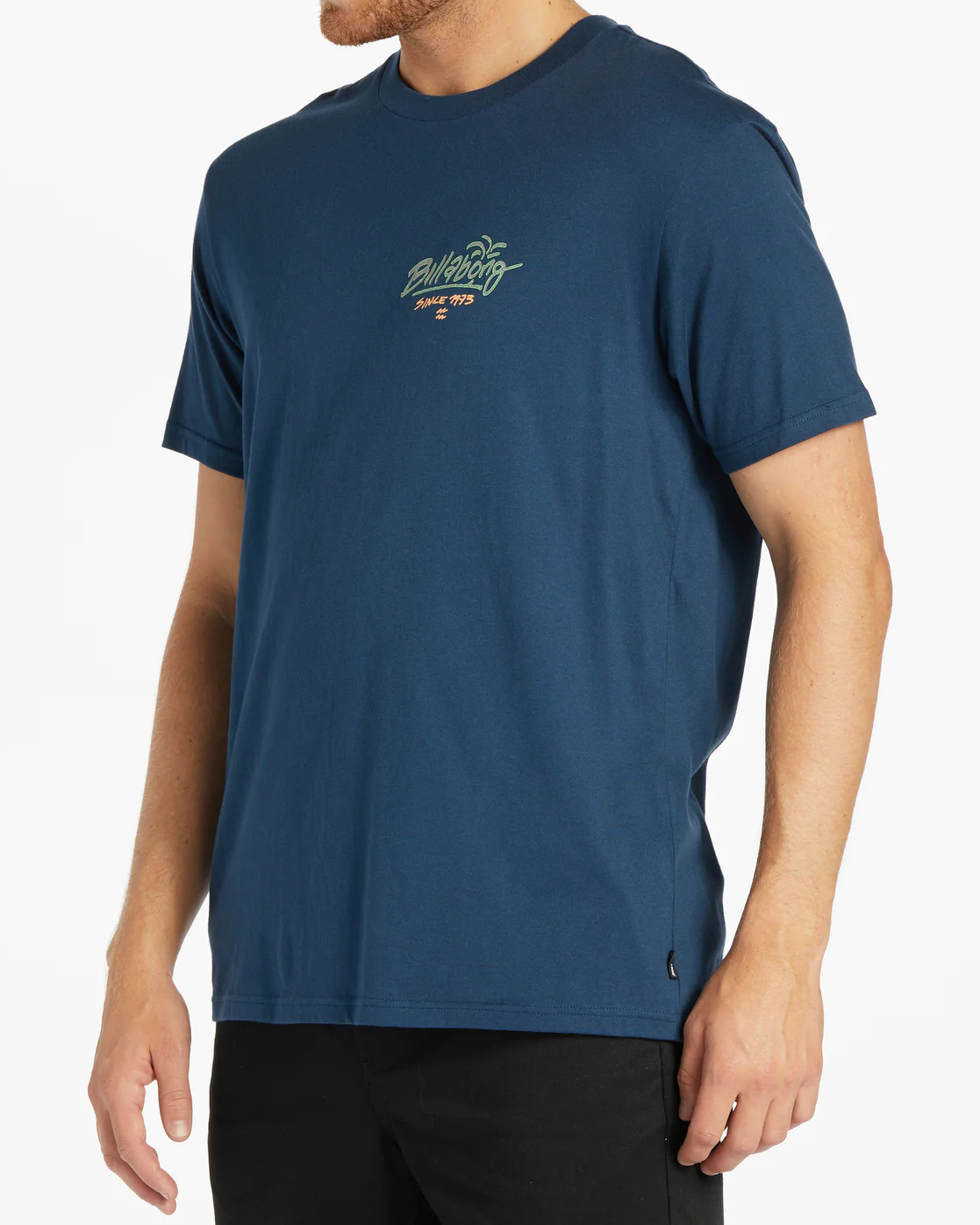 Billabong Lounge Short Sleeve T-Shirt - Dark Blue -Biliabong Outlet