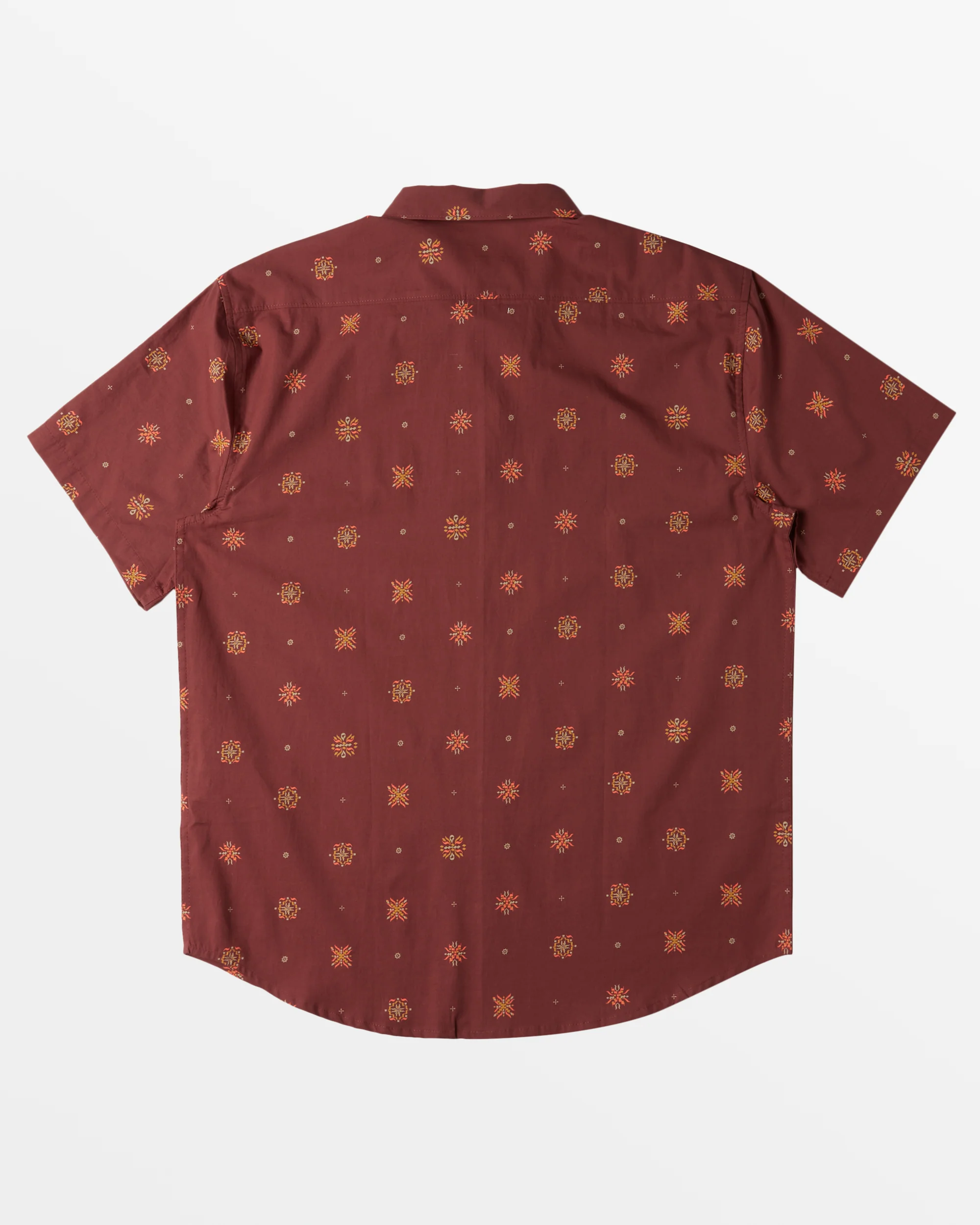 Billabong Sundays Mini Short Sleeve Shirt - Dusty Red -Biliabong Outlet