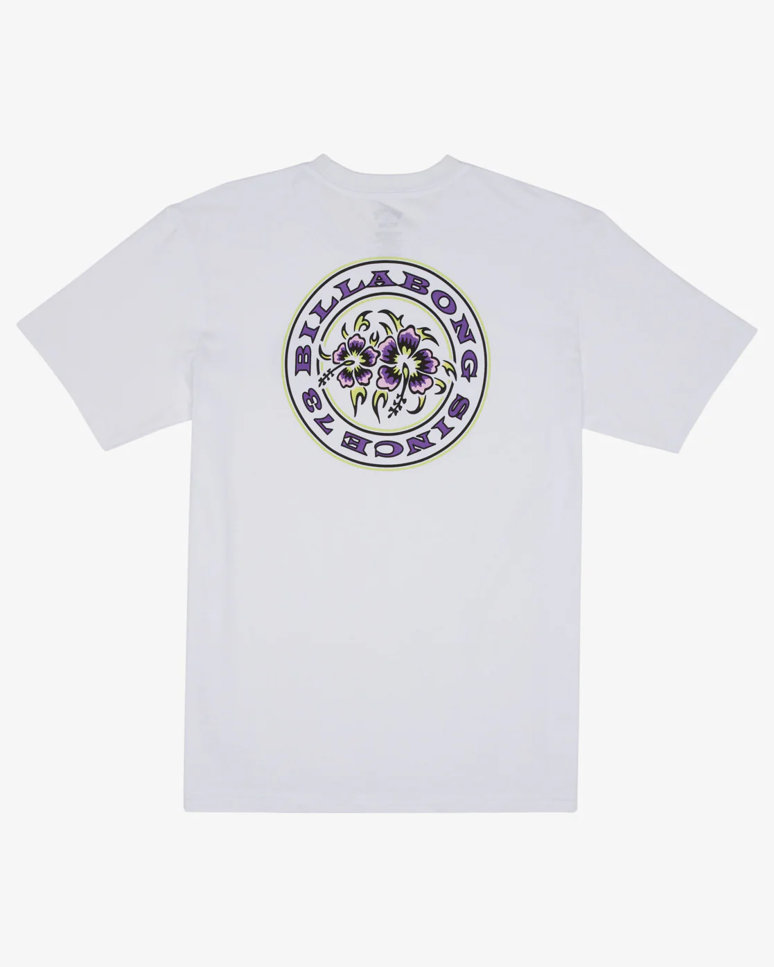 Billabong Bonez Short Sleeve T-Shirt - White -Biliabong Outlet