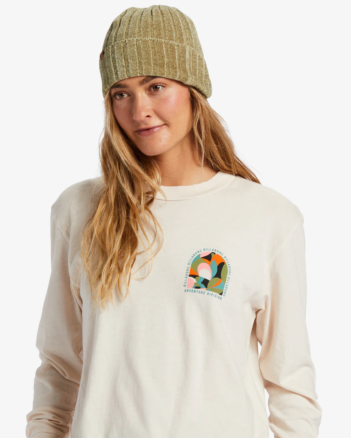 Billabong A/Div Long Sleeve T-Shirt - White Cap 1 -Biliabong Outlet