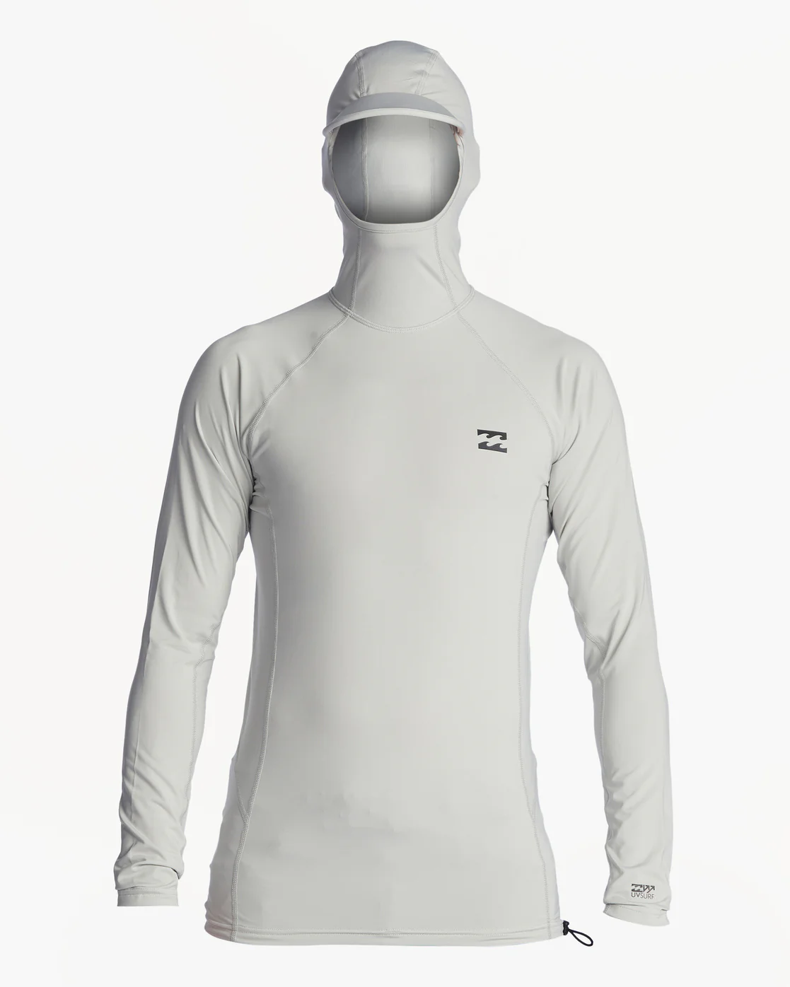 Billabong Strike Mission Hooded Upf 50 Long Sleeve Rashguard - Grey -Biliabong Outlet