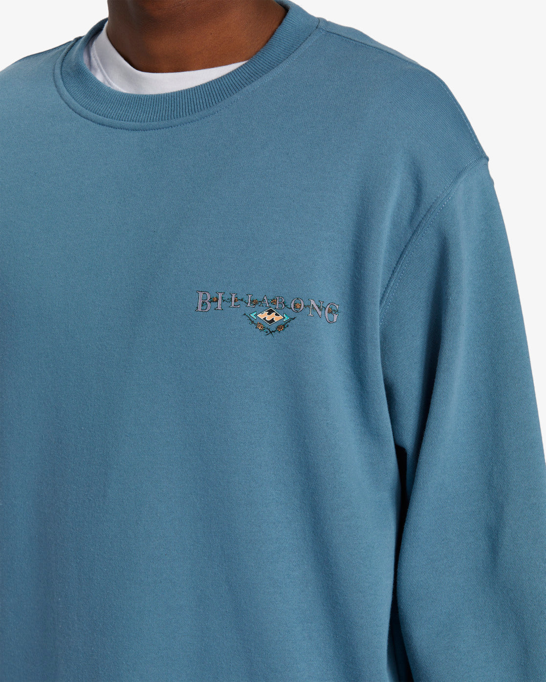 Billabong Short Sands Crew Sweatshirt - Vintage Indigo -Biliabong Outlet