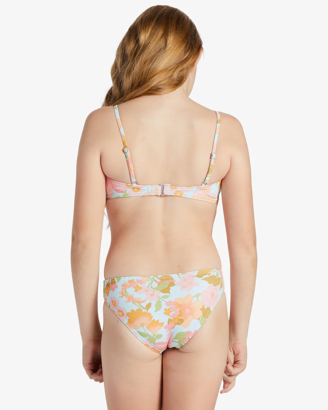 Billabong Girls Blown Away Two Piece Bralette Bikini Set - Multi -Biliabong Outlet