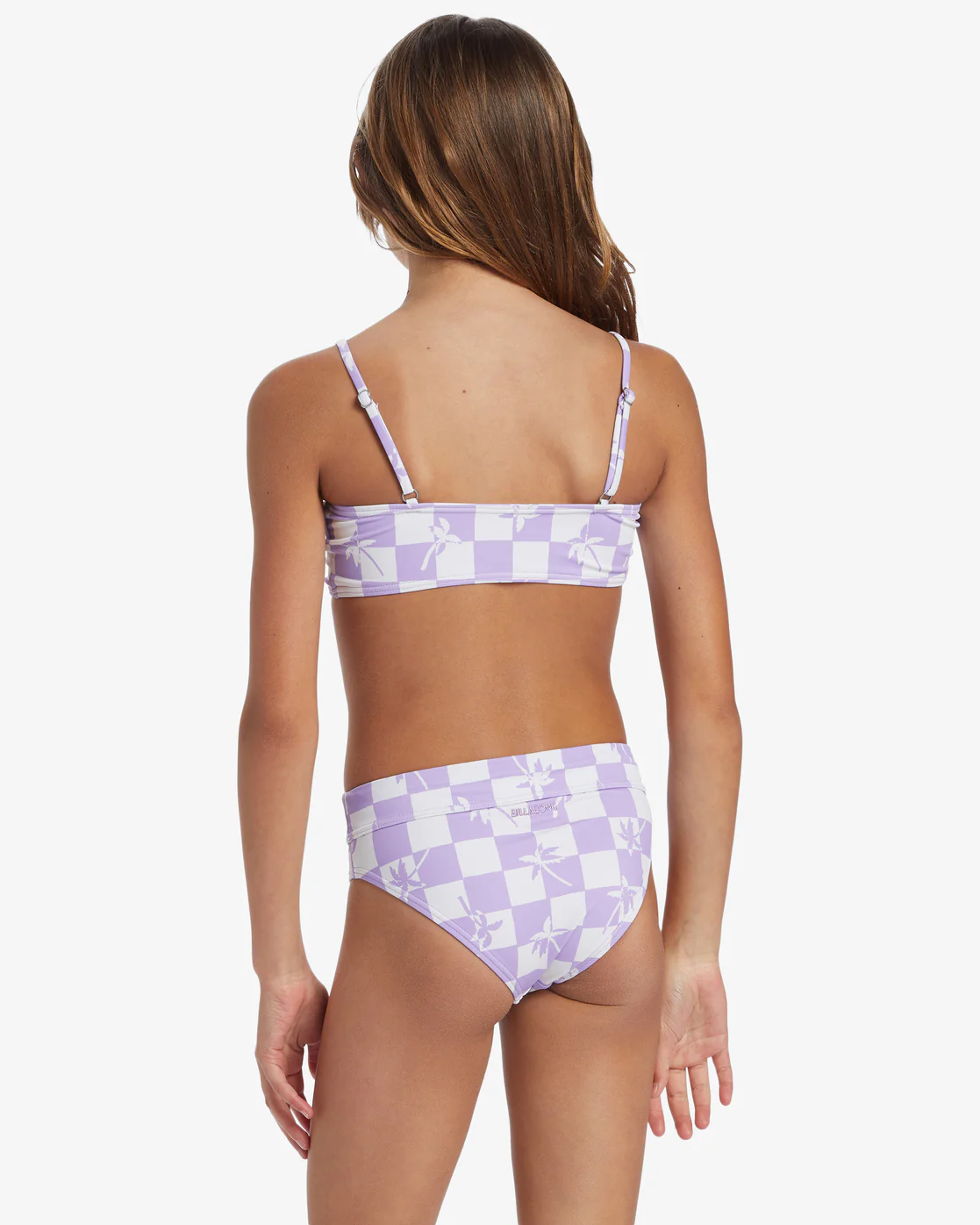 Billabong Girls Check Your Palm Mini Crop - Peaceful Lilac -Biliabong Outlet