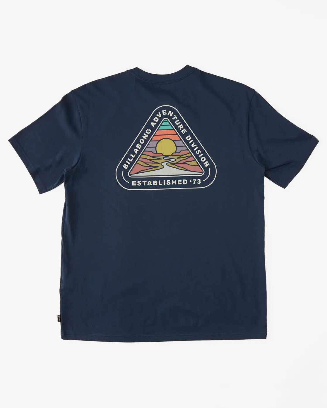 Billabong Rockies Short Sleeve T-Shirt - Dark Blue -Biliabong Outlet