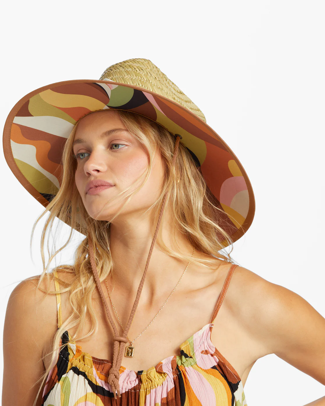 Billabong Tipton Straw Lifeguard Hat - Multi 1 -Biliabong Outlet
