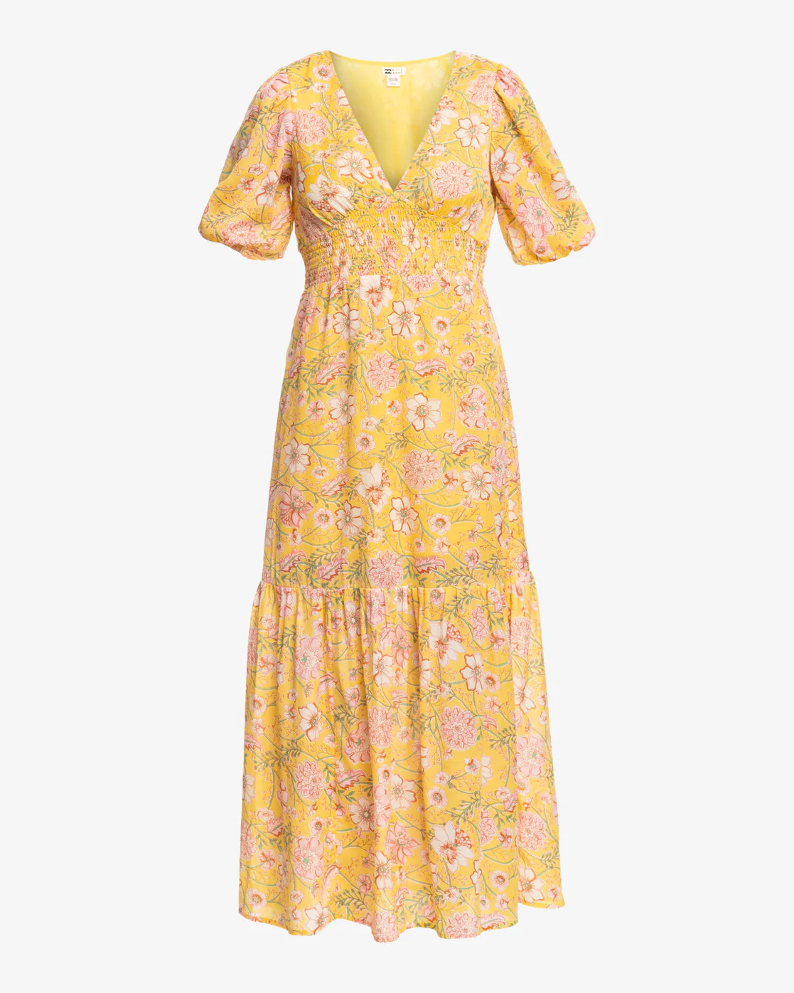 Billabong Spellbound Maxi Dress - Golden Peach -Biliabong Outlet