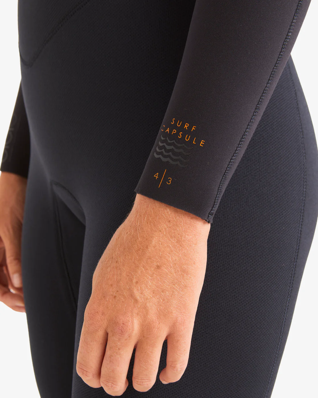 Billabong 4/3mm Salty Dayz Natural Chest Zip Wetsuit - Hidden Palms Black -Biliabong Outlet
