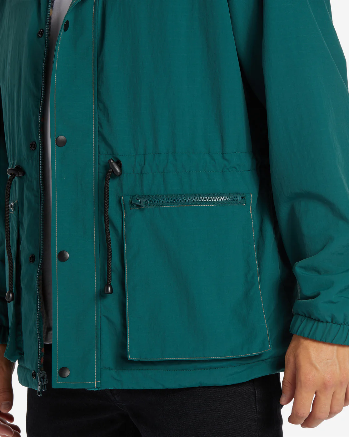 Billabong Gnaraloo Reversible Jacket - Deep Teal -Biliabong Outlet