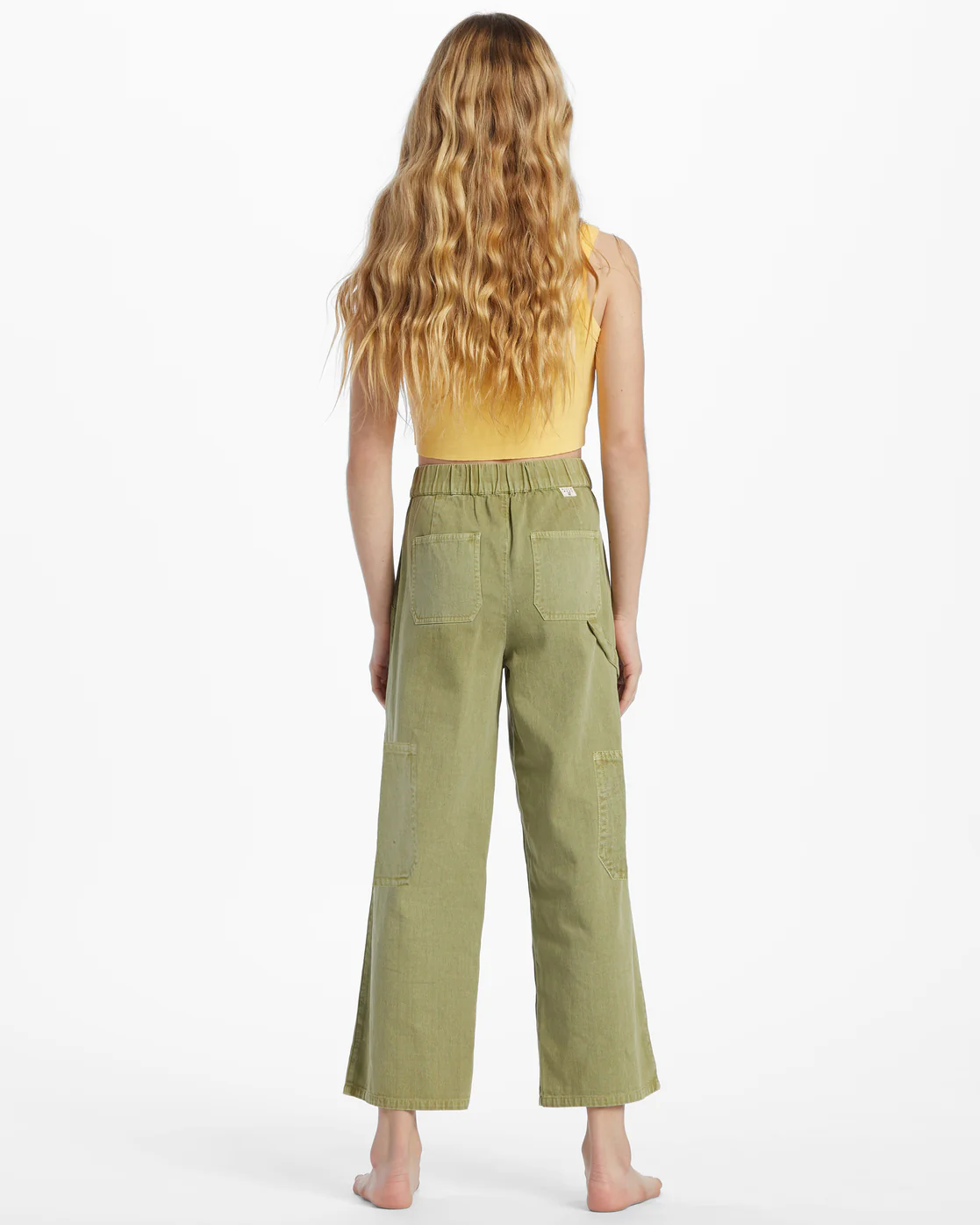 Billabong Girls Tomboy Cargo Pants - Avocado -Biliabong Outlet