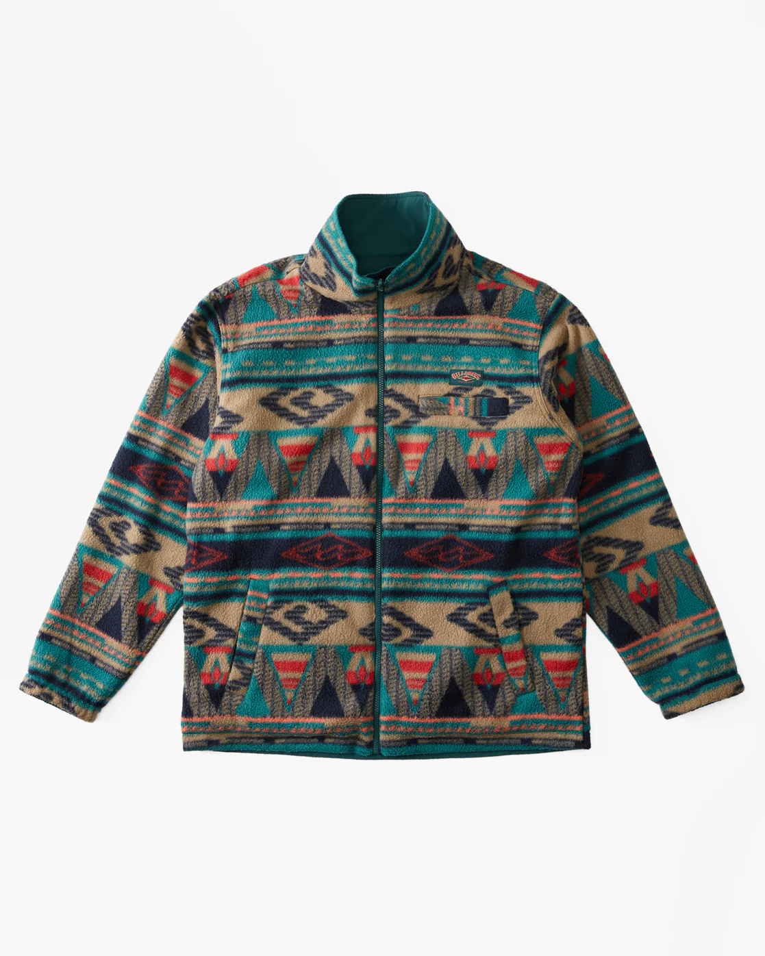 Billabong Gnaraloo Reversible Jacket - Deep Teal -Biliabong Outlet