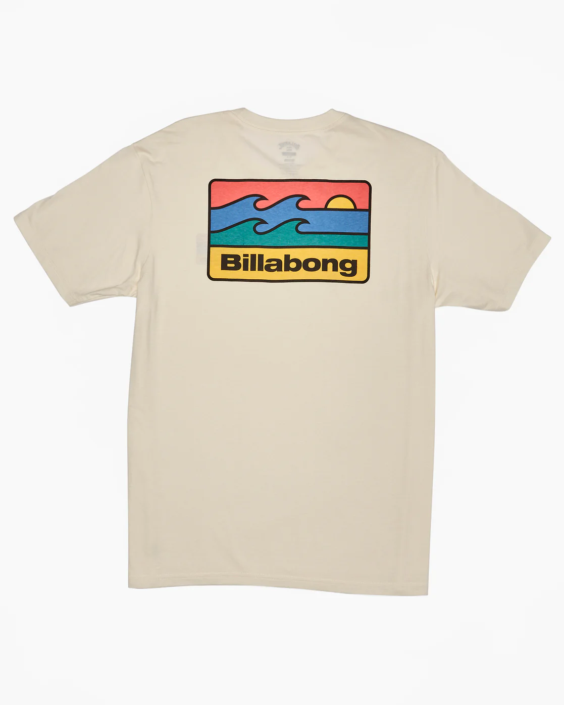 Billabong Walled T-Shirt - Off White -Biliabong Outlet