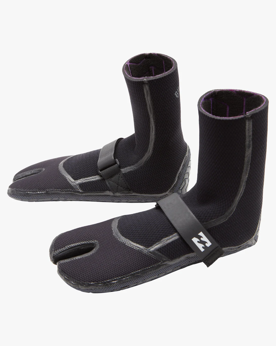 Billabong 3mm Furnace Comp Split Toe Wetsuit Boots - Black -Biliabong Outlet