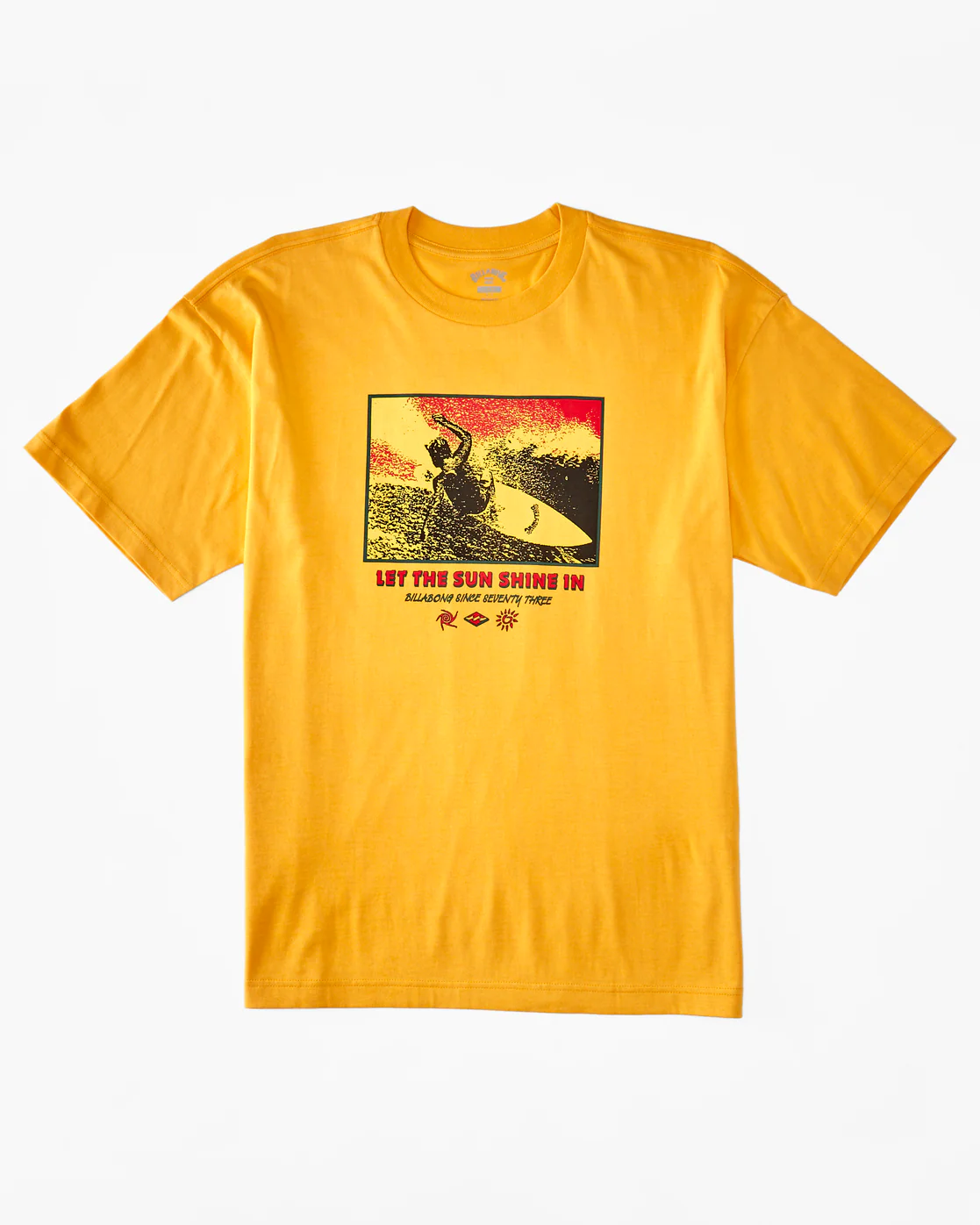 Billabong Slash T-Shirt - Mango -Biliabong Outlet