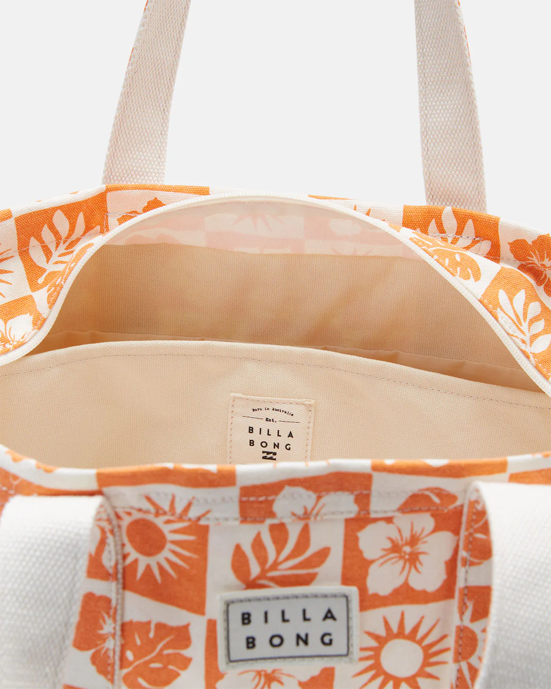 Billabong All Day Beach Tote Beach Bag - Dried Mango -Biliabong Outlet