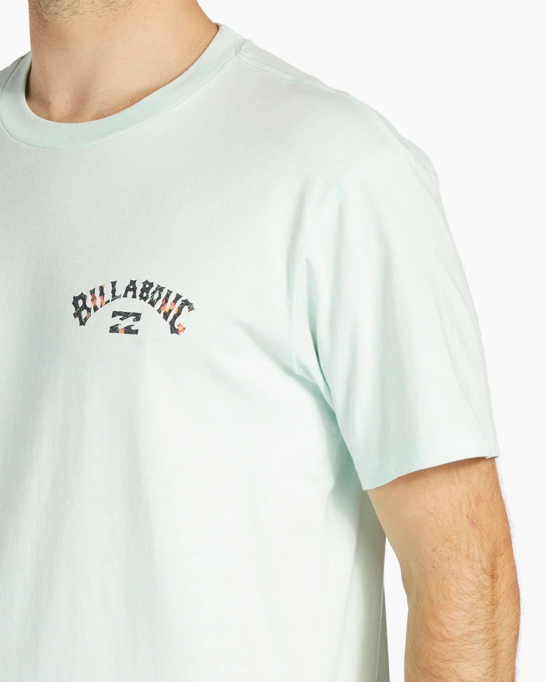 Billabong Arch Fill Short Sleeve T-Shirt - Seaglass -Biliabong Outlet