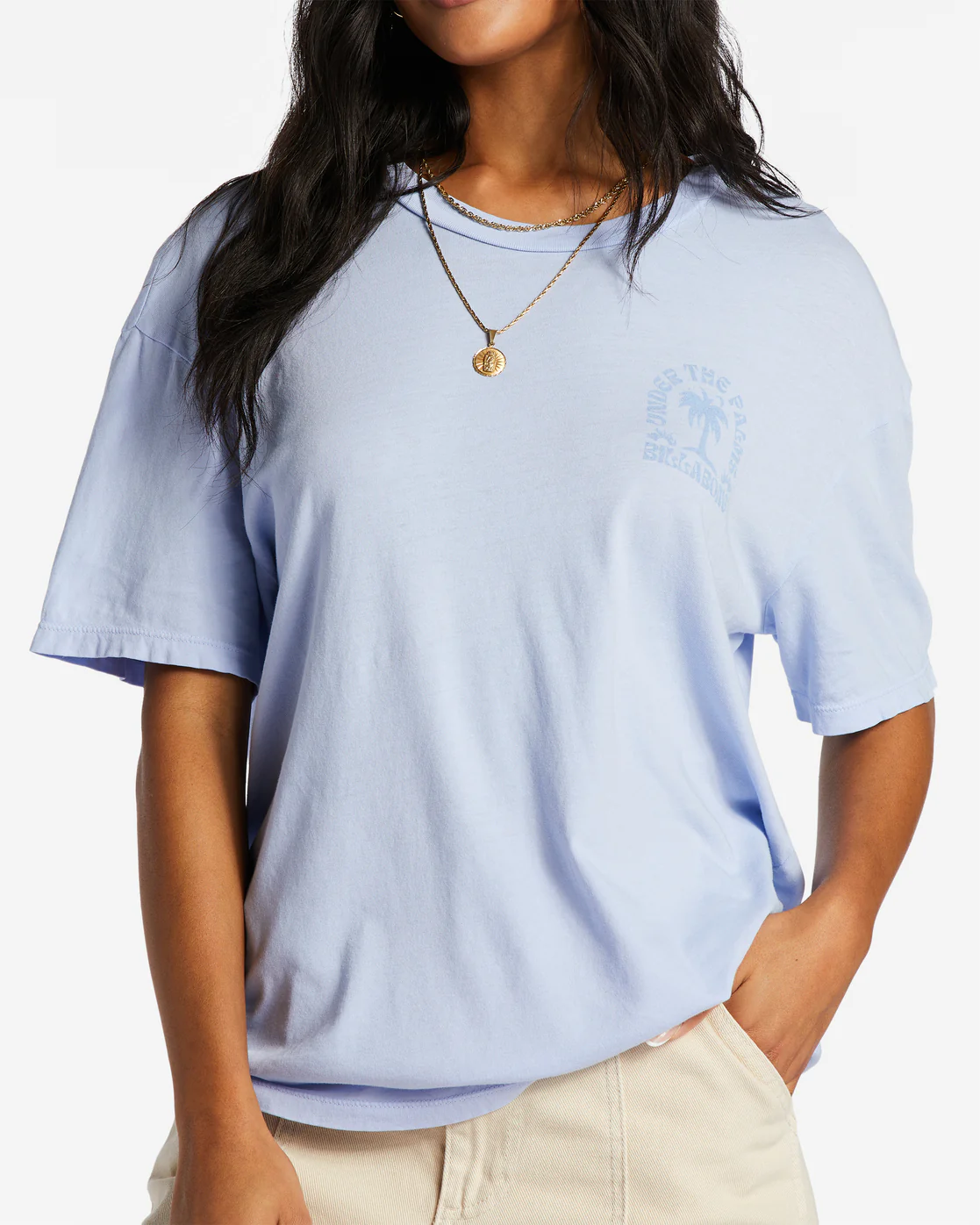 Billabong Under The Palms T-Shirt - Outta The Blue -Biliabong Outlet