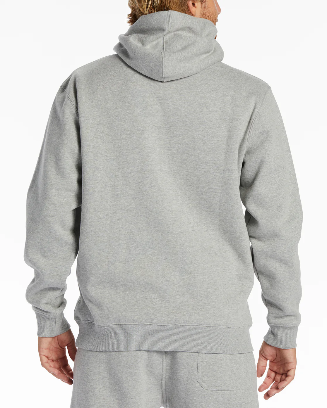 Billabong Core Arch Hoodie - Light Grey Heather -Biliabong Outlet