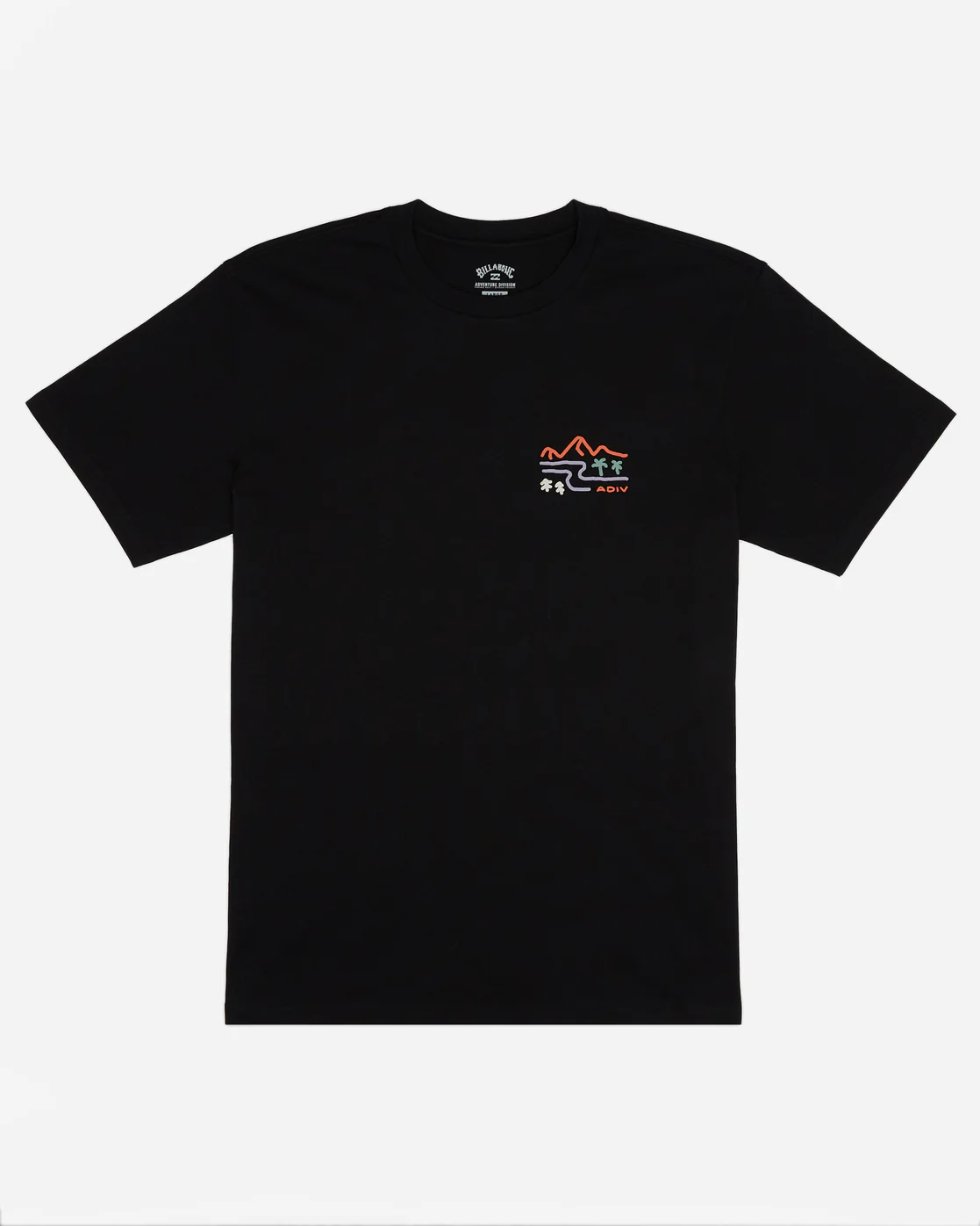 Billabong Panorama Short Sleeve T-Shirt - Black -Biliabong Outlet