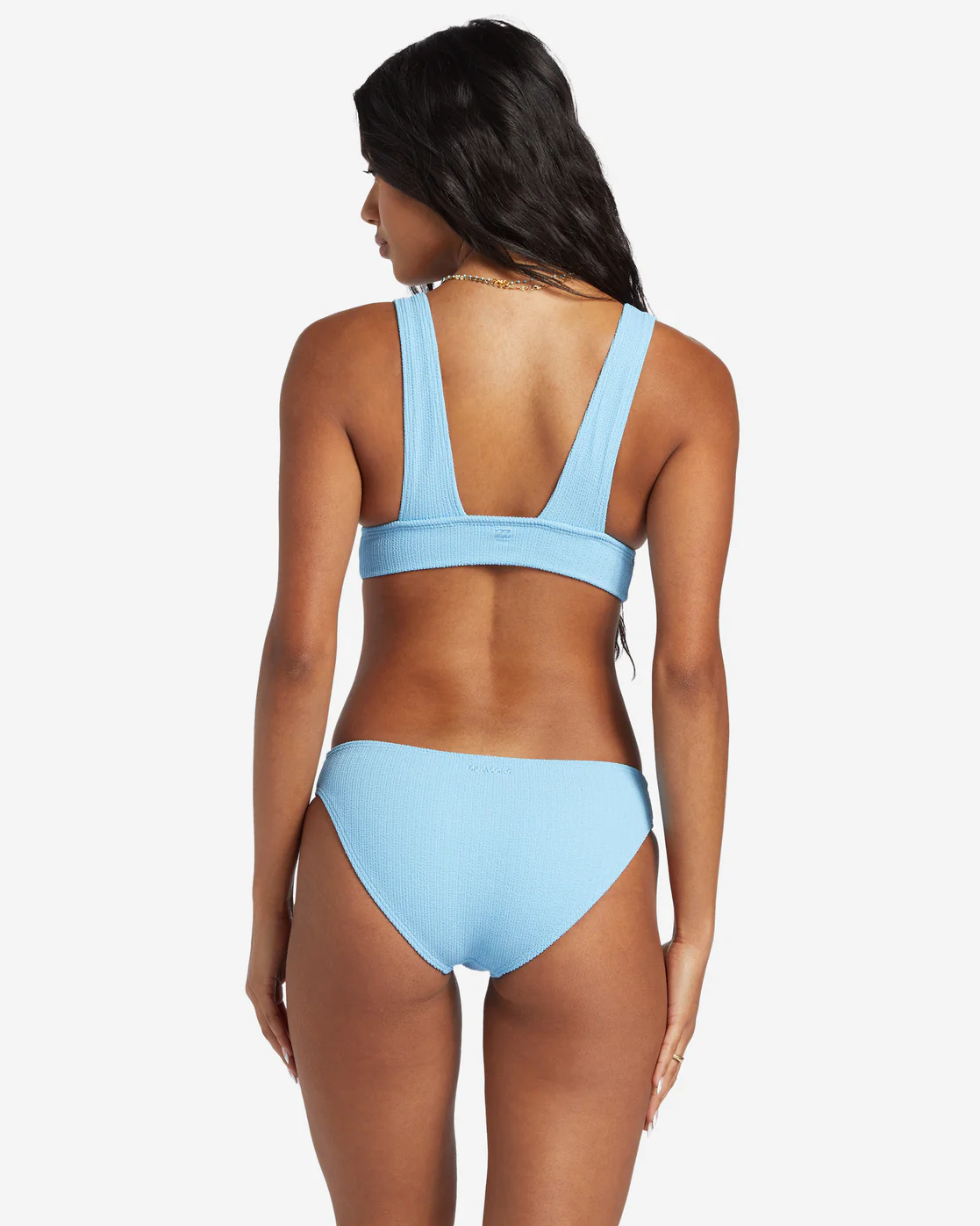 Billabong Sunrays Remi Plunge Bikini Top - Blue Dream -Biliabong Outlet