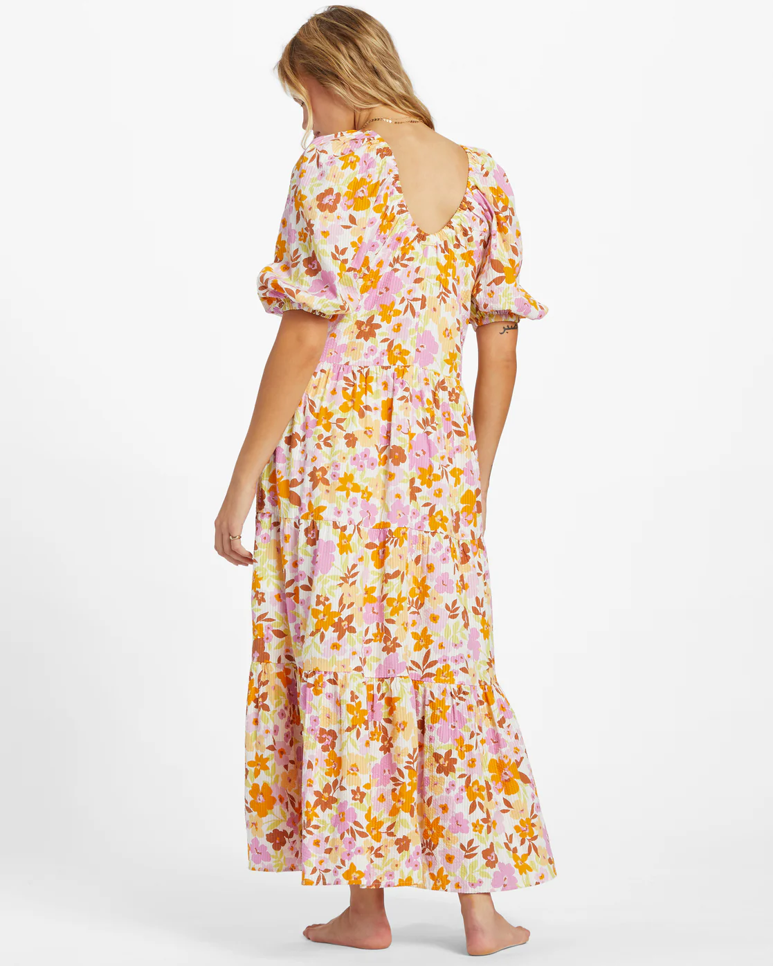 Billabong Endless Shore Dress - Salt Crystal -Biliabong Outlet