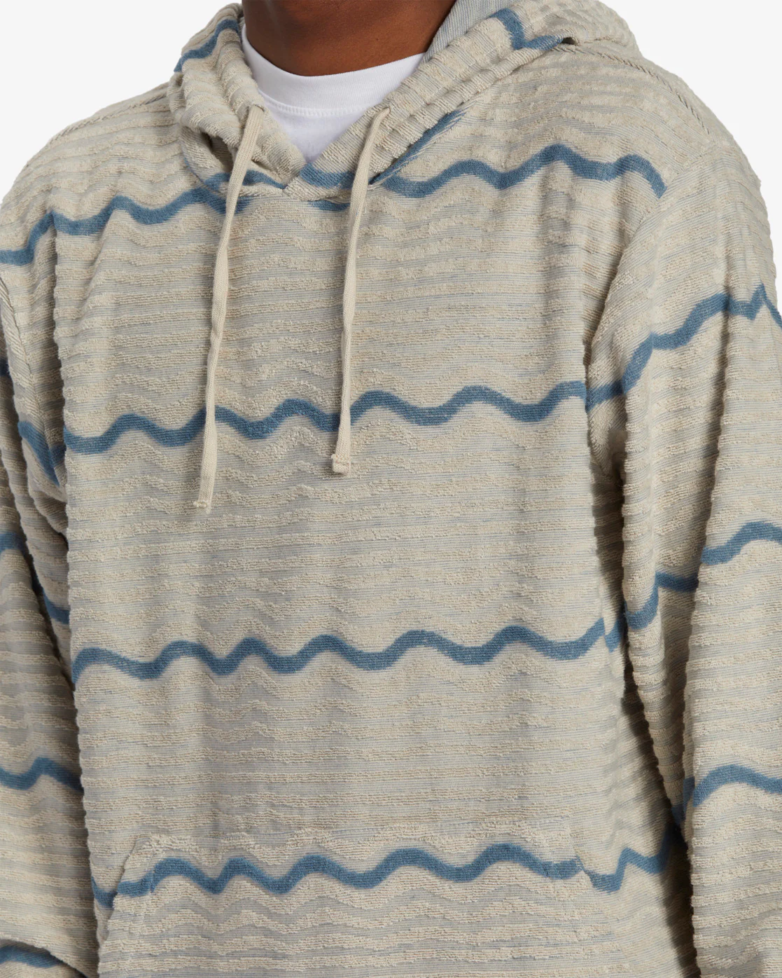 Billabong Flecker Jacquard Pullover Sweatshirt - Chino -Biliabong Outlet