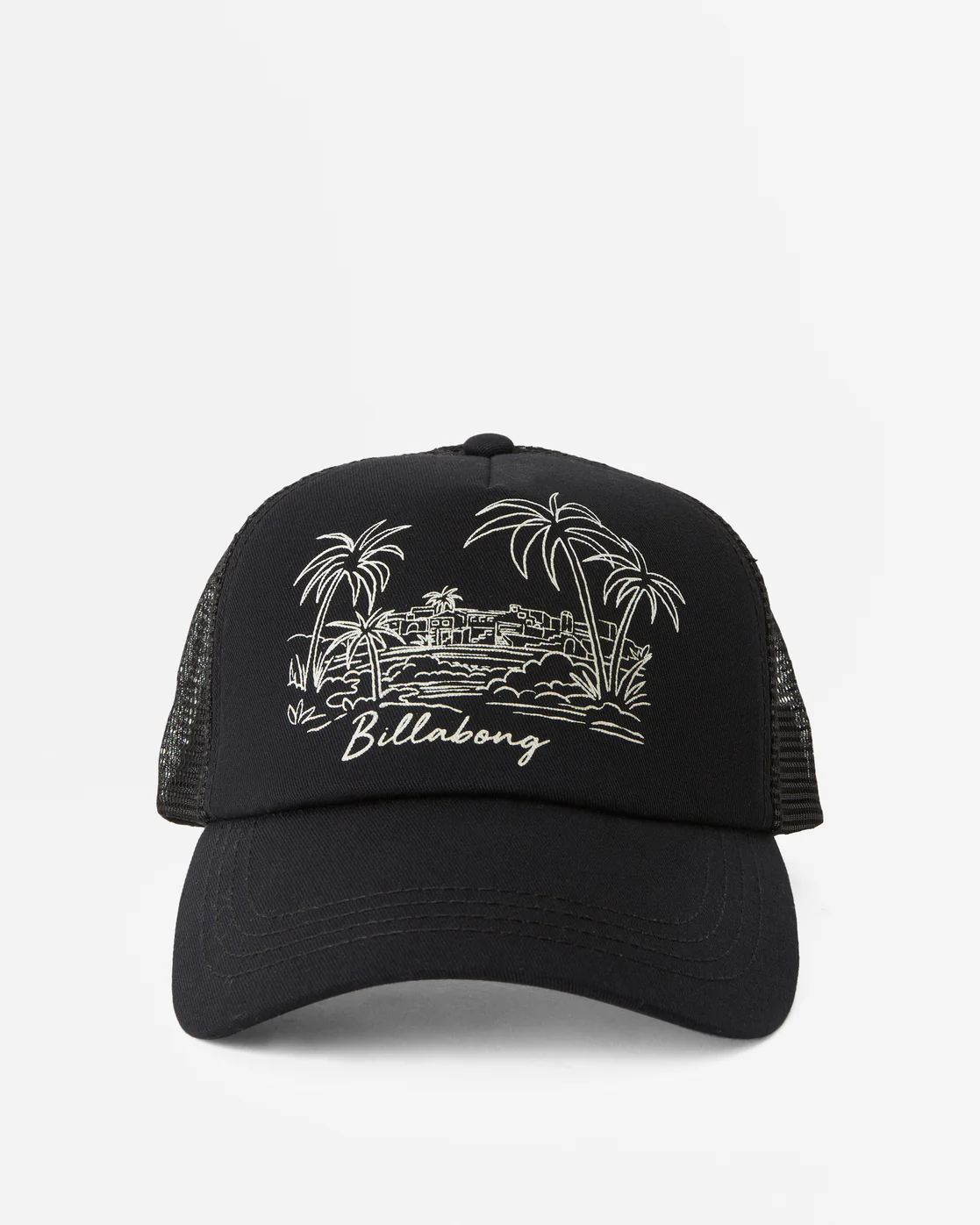 Billabong Aloha Forever Trucker Hat - Black Sands 1 -Biliabong Outlet